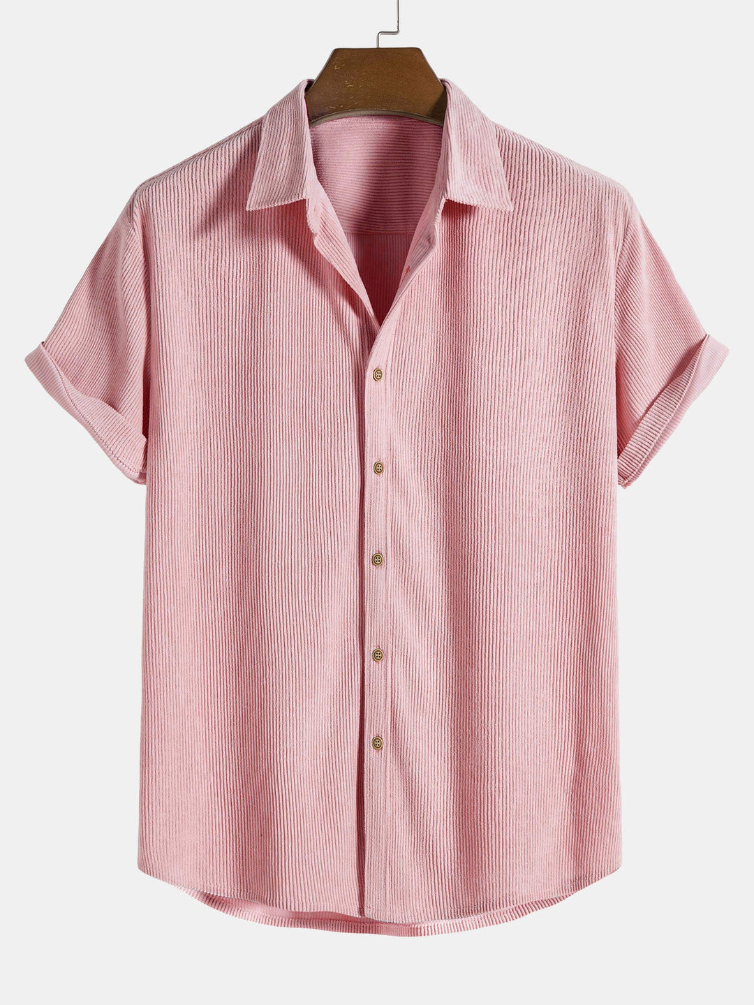 Gunther™ | Baumwoll-Knopf-Shirt mit kurzen Ärmeln