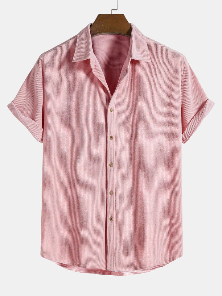 Gunther™ | Baumwoll-Knopf-Shirt mit kurzen Ärmeln