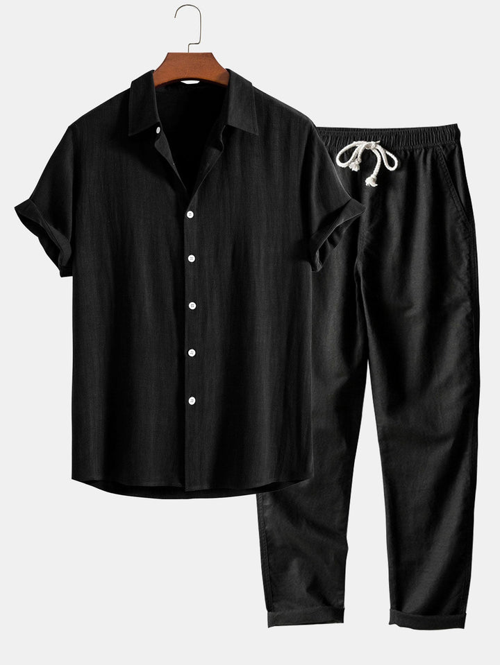 Günter - Rayon Mix Buttons Shirt