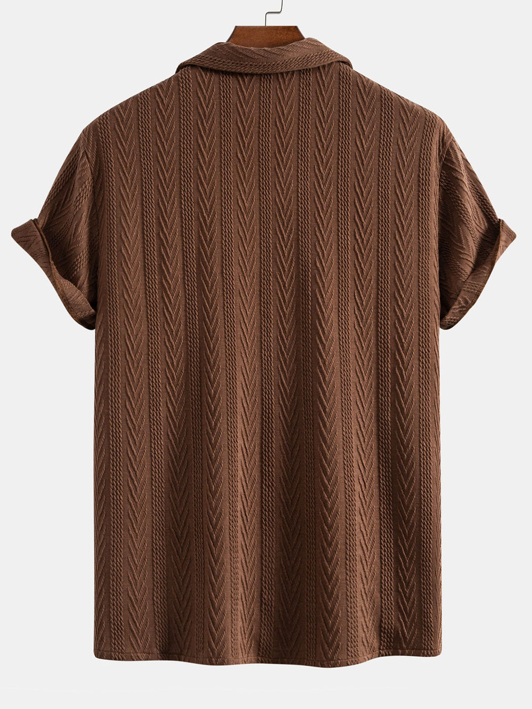Gregorius™ | Kubanisches Hemd aus strukturiertem Jacquard