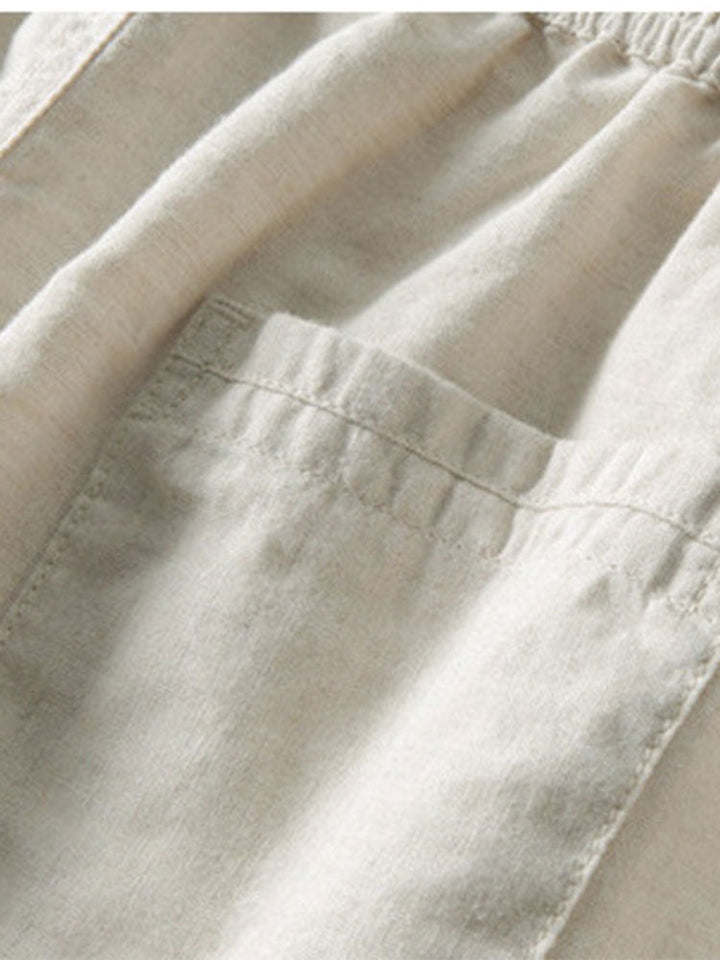Franz - Geometrisches Jacquard-Kubanisches Hemd