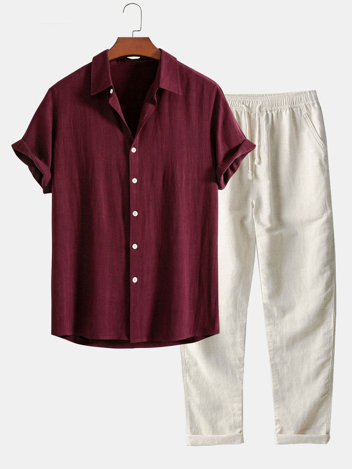 Günter - Rayon Mix Buttons Shirt