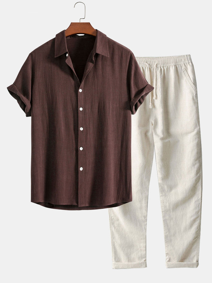 Günter - Rayon Mix Buttons Shirt