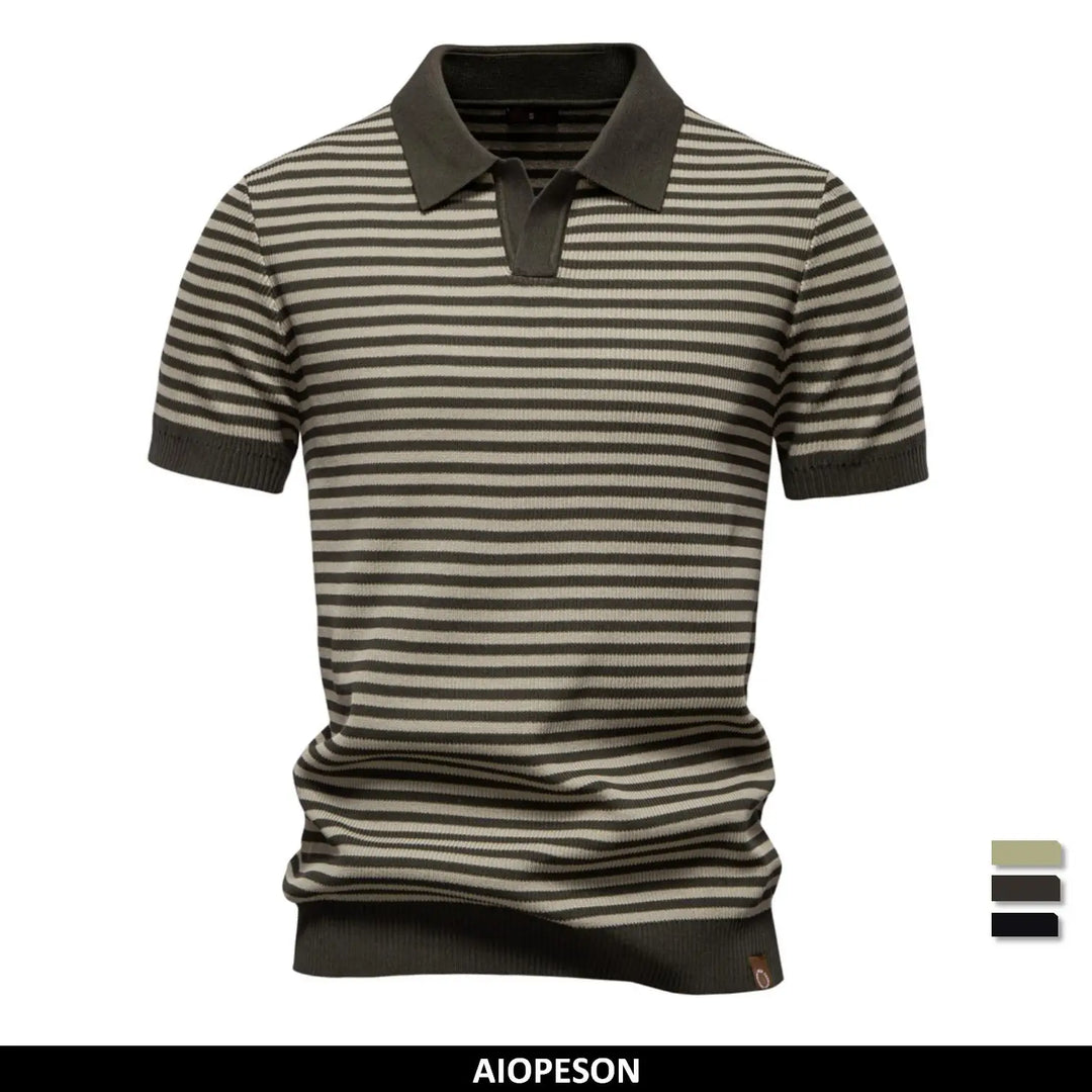 Alwin™ | Gestreiftes Poloshirt