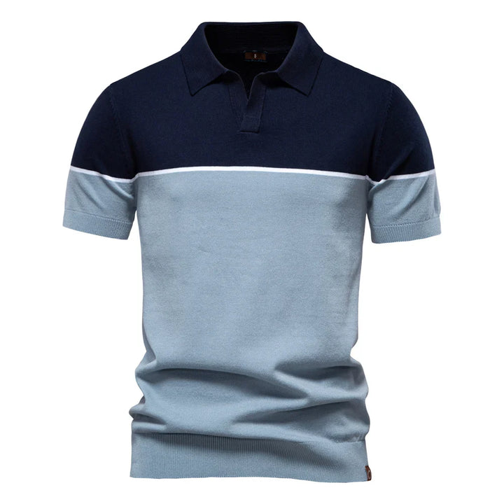 Clemens™ | Polo mit V-Ausschnitt