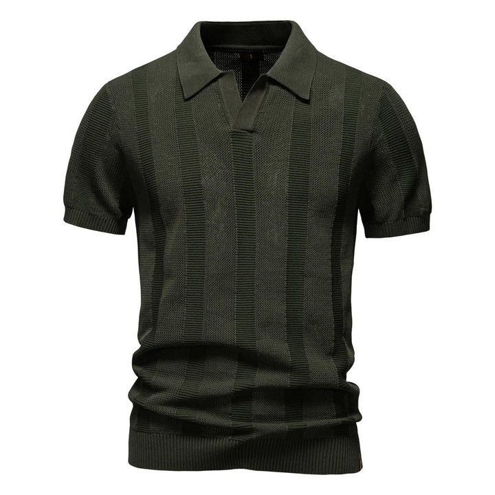Balthasar™ | Stilvolles gestreiftes Polo