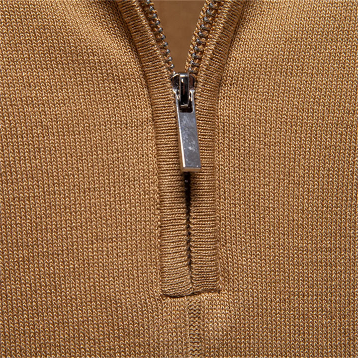 Adelhart™ | Herren-Poloshirt mit Reissverschluss