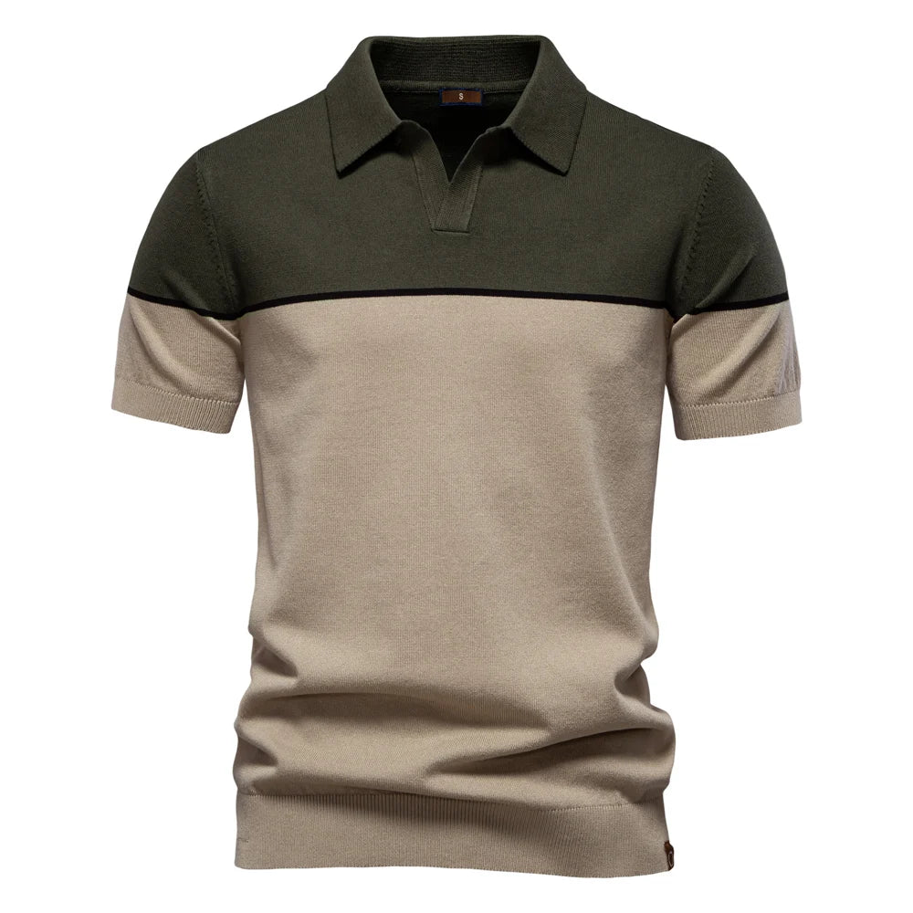 Clemens™ | Polo mit V-Ausschnitt