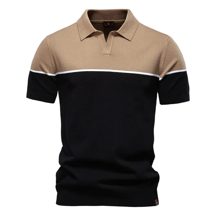 Clemens™ | Polo mit V-Ausschnitt