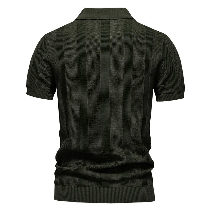 Balthasar™ | Stilvolles gestreiftes Polo