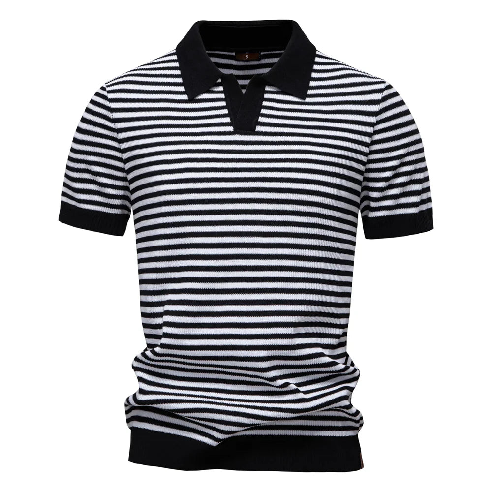 Alwin™ | Gestreiftes Poloshirt