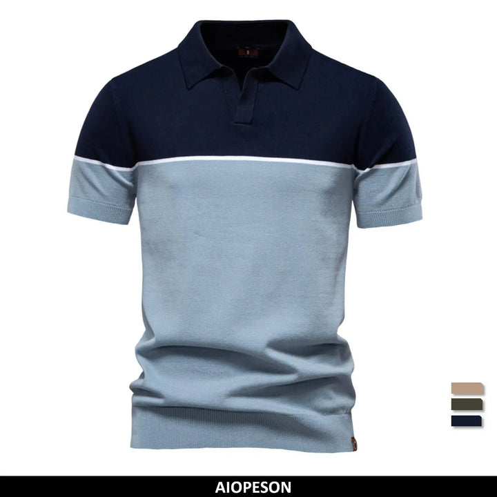 Clemens™ | Polo mit V-Ausschnitt