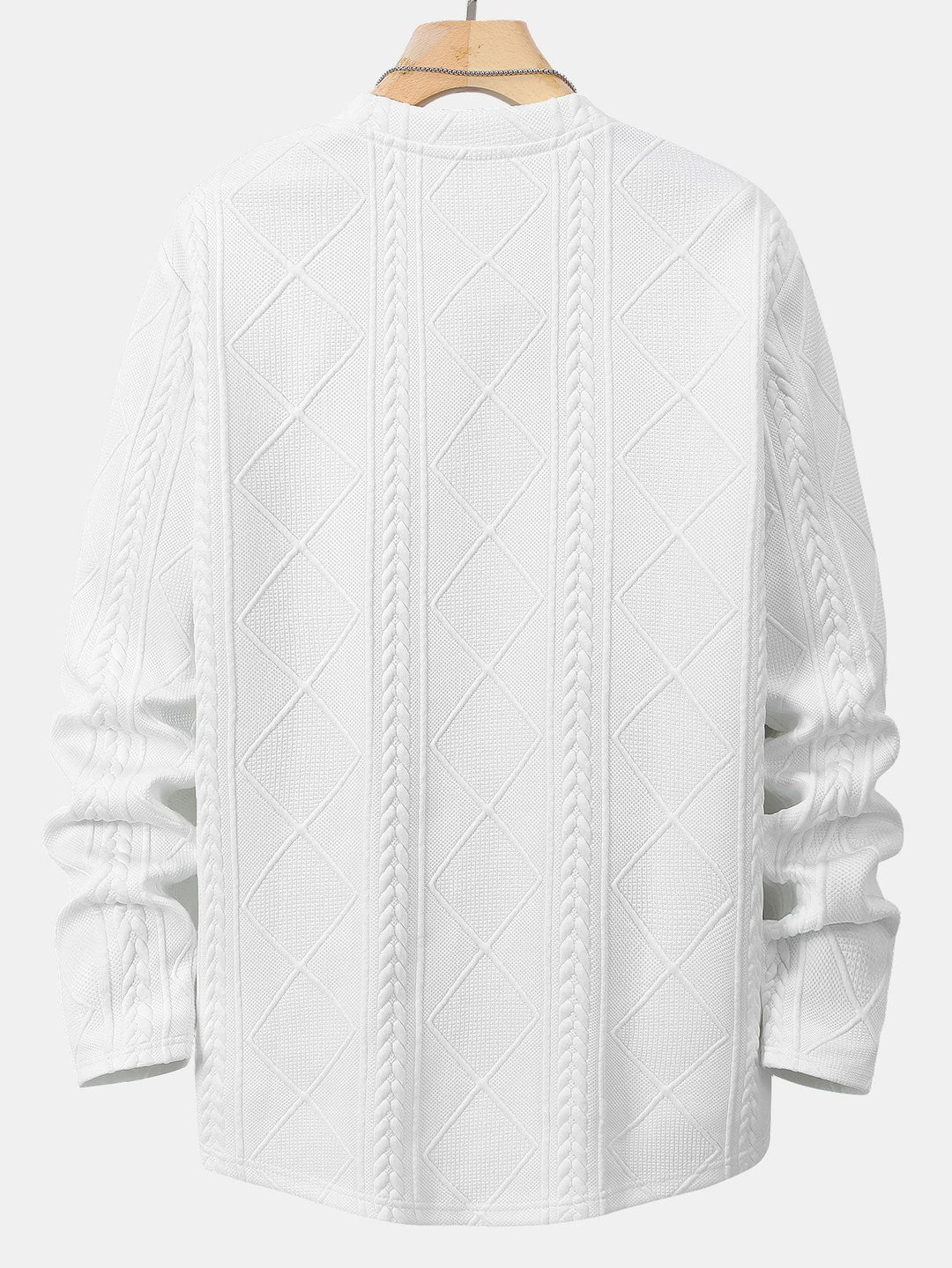 Edmund - Jacquard-Schleifensaum T-Shirt & Jogginghose