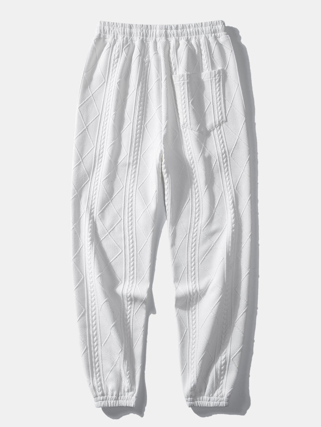 Edmund - Jacquard-Schleifensaum T-Shirt & Jogginghose
